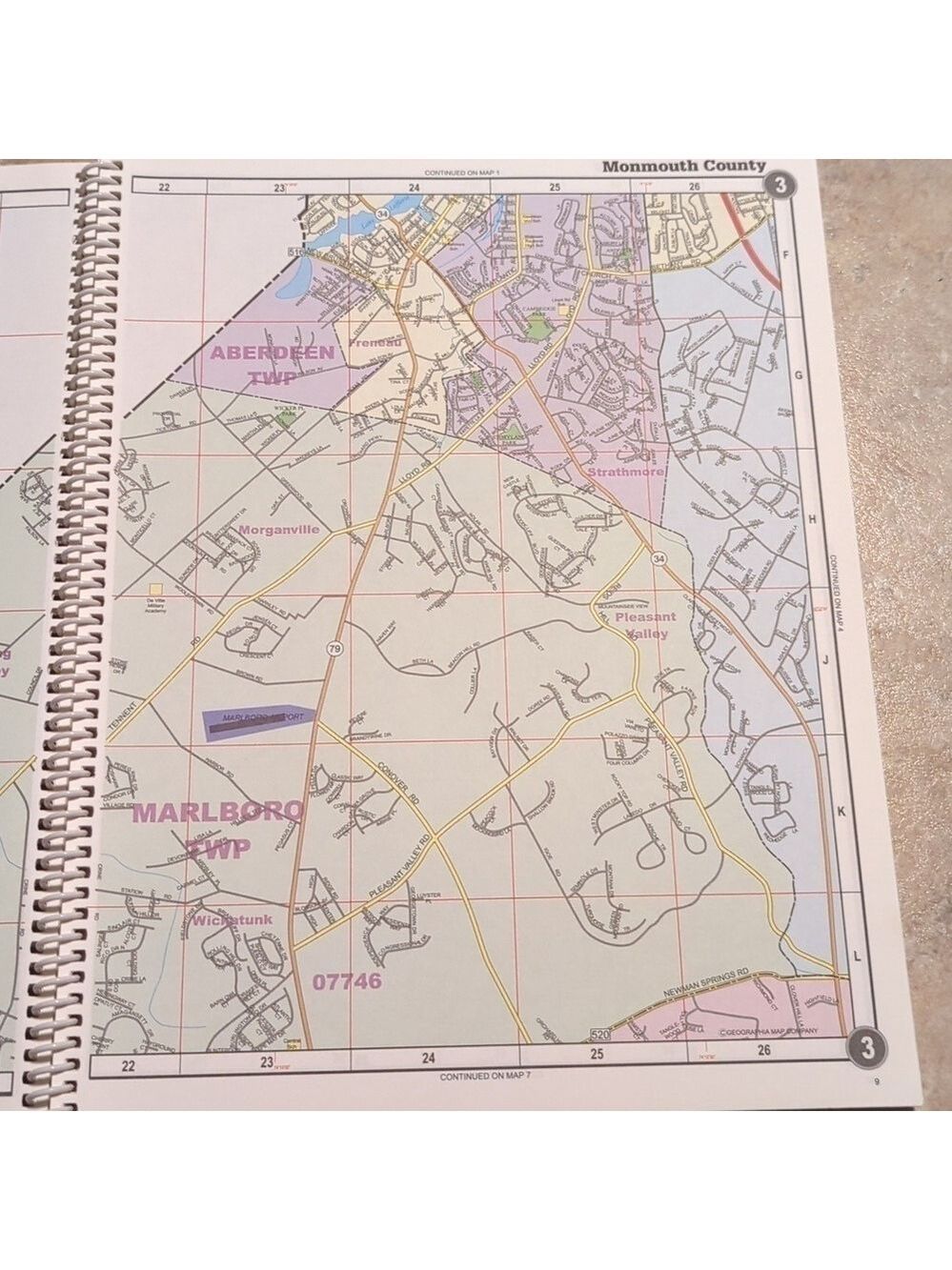 Geographia Monmouth Ocean County New Jersey Atlas 2003 - Picture 9 of 16